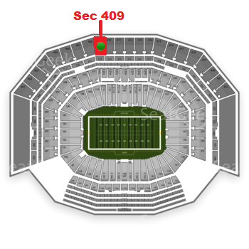 49ers Seating Chart View