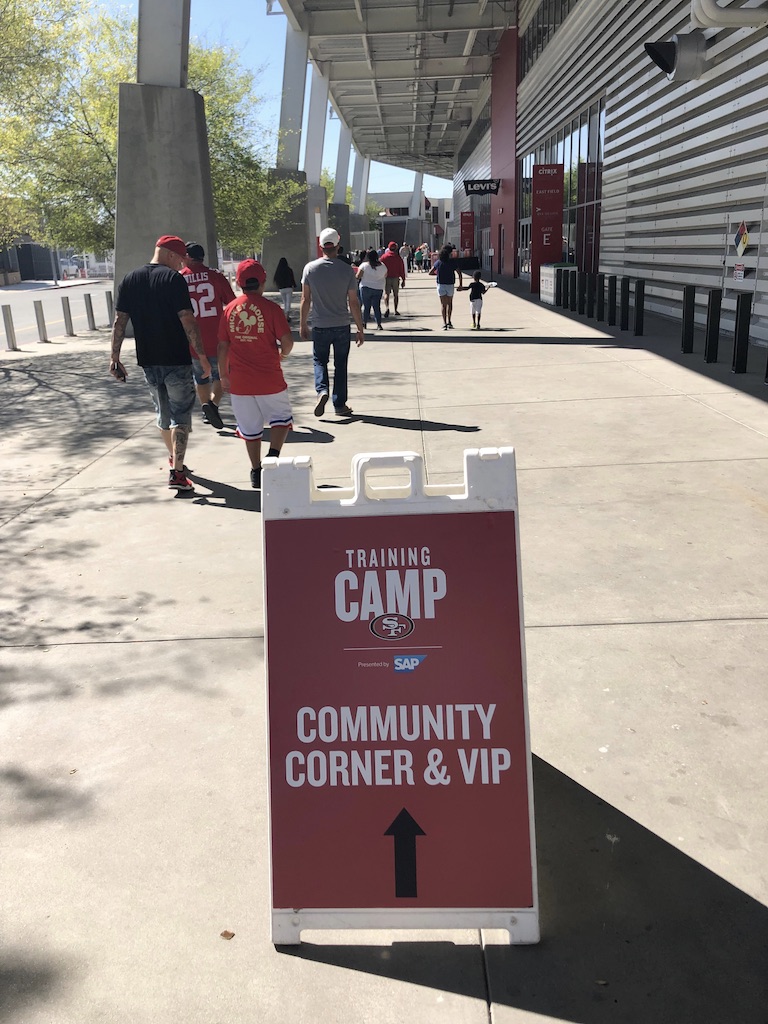 49ers Training Camp Tickets for Sale 2019