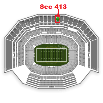 49ers Seating charts and actual views